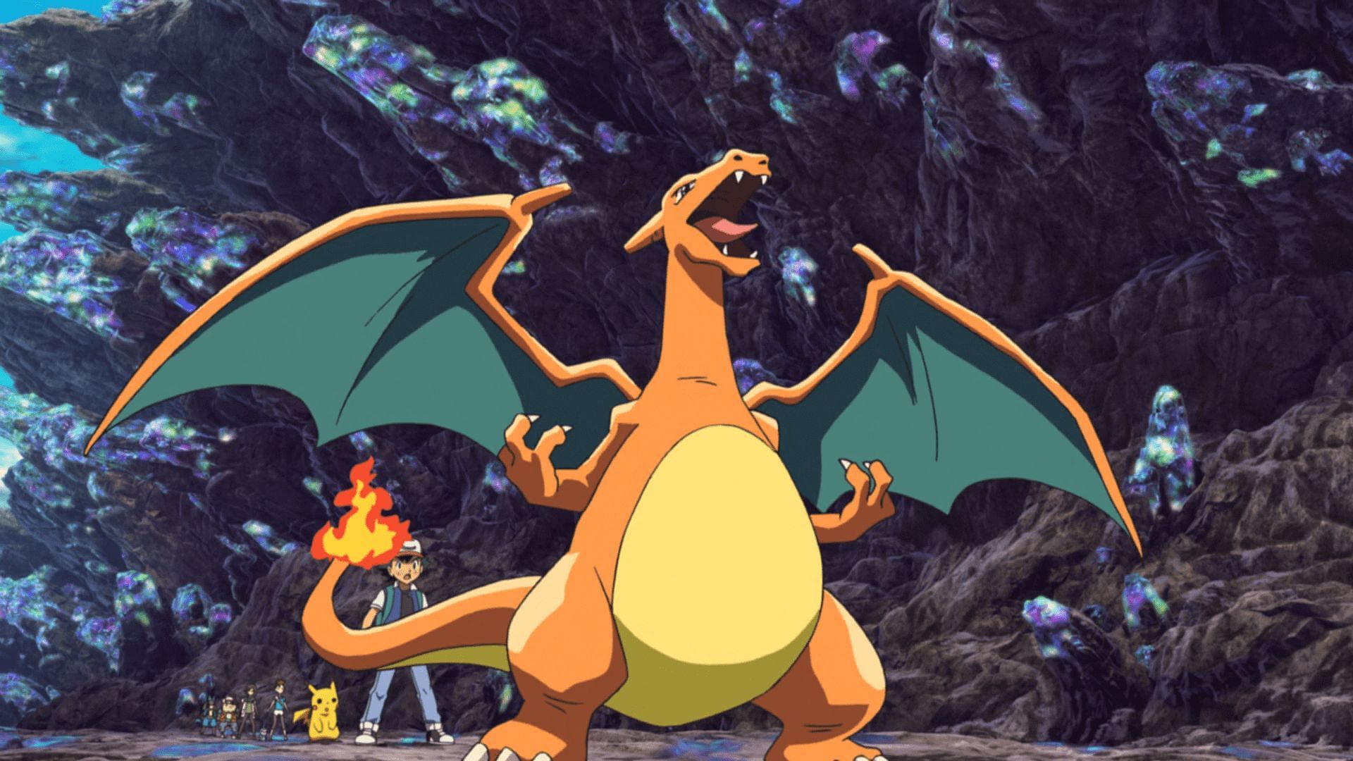 Charizard as seen in the anime (Image via TPC)
